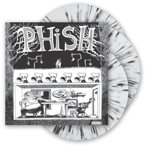 Phish Junta 3LP (Black & White Splatter Vinyl) 2
