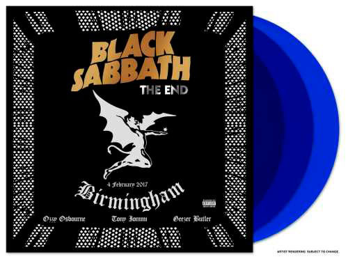 Black Sabbath The End: Live From The Genting Arena, Birmingham 2017 180g 3LP (Blue Vinyl) 3