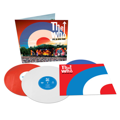 The Who Live in Hyde Park 180g 3LP (Red, White & Blue Vinyl) 1