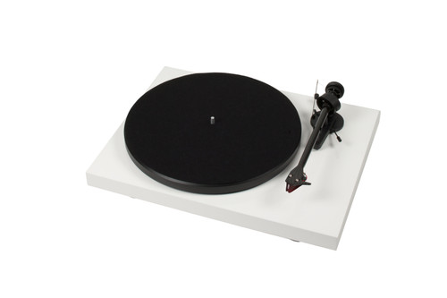 Pro-Ject Debut Carbon DC Turntable with Ortofon 2M Red Cartridge (Gloss Red) 4