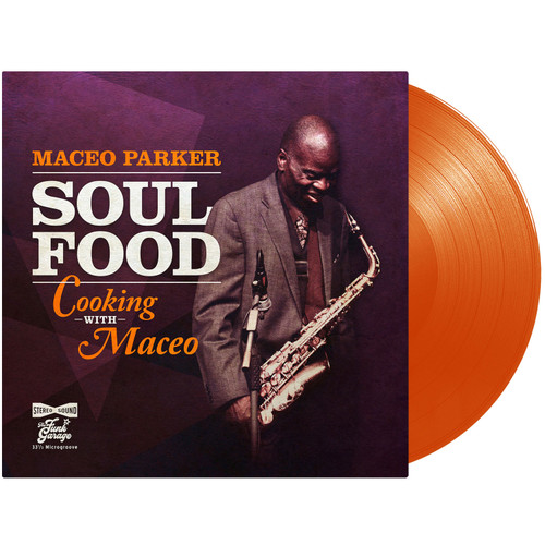 Maceo Parker Soul Food - Cooking With Maceo Parker 180g LP (Orange Vinyl)