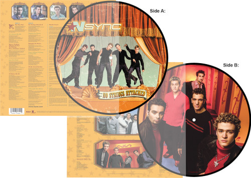 'NSync No Strings Attached LP (Picture Disc) 2