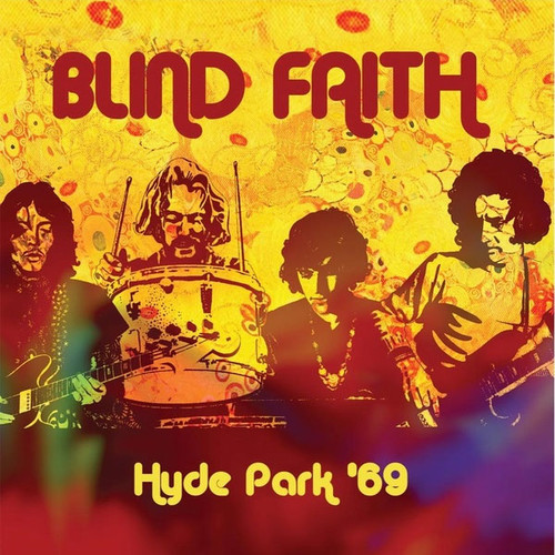 Blind Faith Hyde Park '69 Hand-Numbered Limited Edition 180g Import LP (Red Vinyl) 1