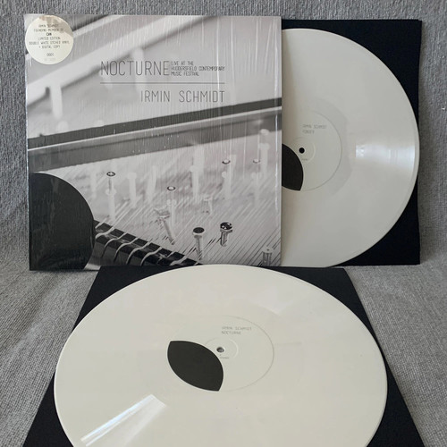 Irmin Schmidt Nocturne (Live At The Huddersfield Contemporary Music Festival) Numbered Limited Edition 2LP (White Vinyl) 2