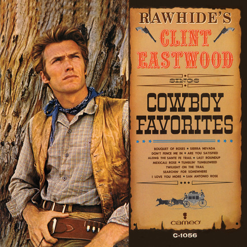 Clint Eastwood Rawhide's Clint Eastwood Sings Cowboy Favorites LP (Mono) (Red Vinyl)