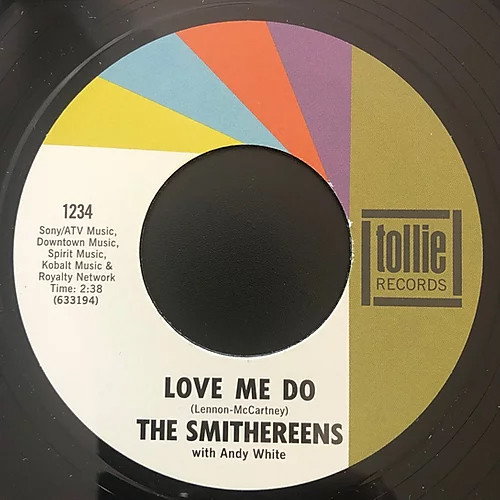 The Smithereens Love Me Do & P.S. I Love You 45rpm 7" Vinyl 2