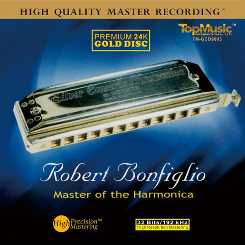 Robert Bonfiglio Master of the Harmonica 24K Gold CD 1