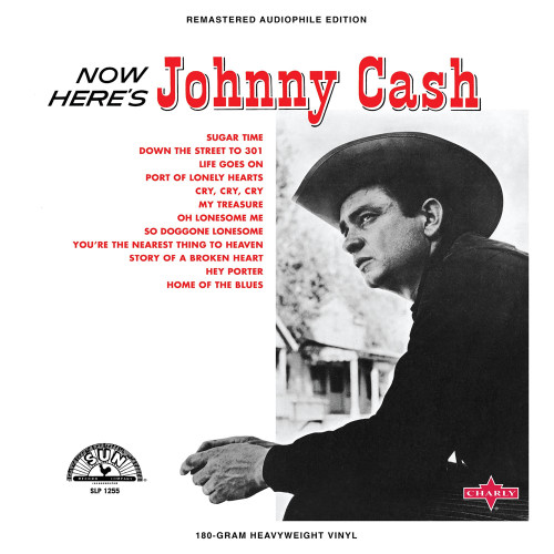 Johnny Cash Now Here's Johnny Cash 180g LP (Red Vinyl) 1