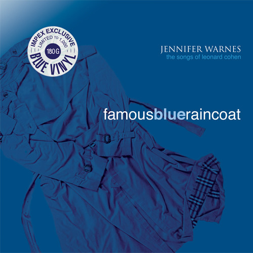 Jennifer Warnes Famous Blue Raincoat Numbered Limited Edition 180g LP (Blue Vinyl) Only 1000 Copies! 1