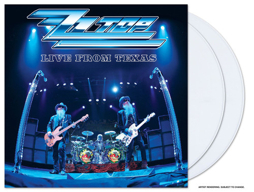 ZZ Top Live From Texas 180g 2LP (White Vinyl) 2