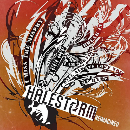 Halestorm Reimagined 12" Vinyl EP (Opaque Orange Vinyl) 1