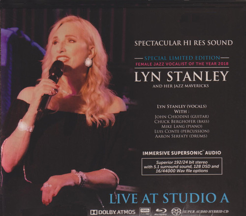 Lyn Stanley Live At Studio A Numbered Limited Edition 2Blu-Ray Disc & 1 SACD