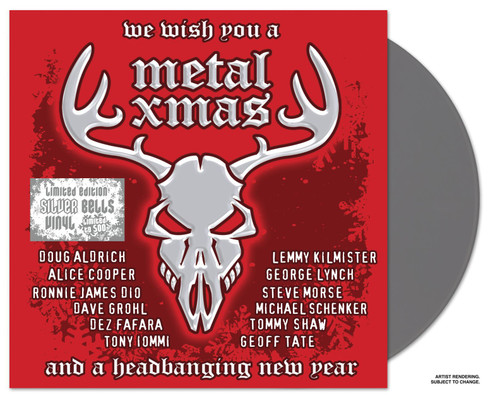 We Wish You A Metal Xmas And A Headbanging New Year 2LP (Silver Bells Vinyl) 2