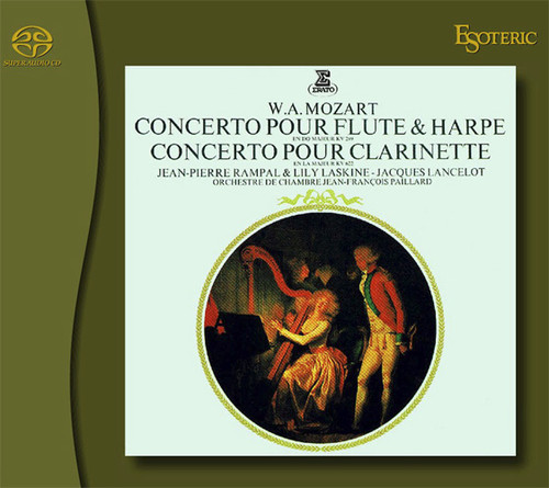 Mozart Concerto For Flute & Harp Hybrid Stereo Japanese Import SACD 1