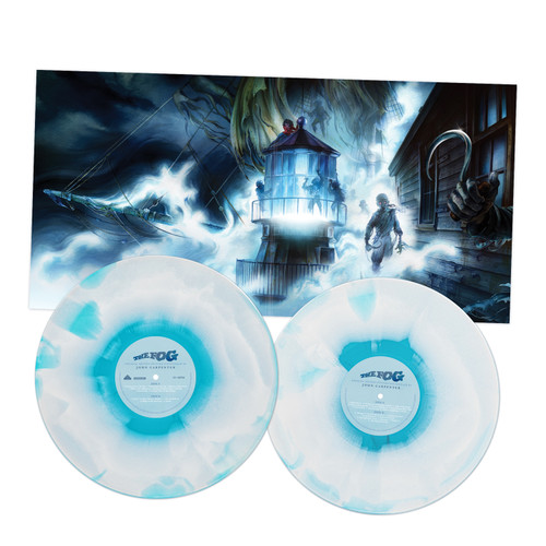John Carpenter The Fog Soundtrack 180g 2LP ("The Fog" White & Sea-Blue Vinyl) 3