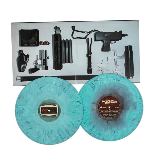 John Carpenter & Alan Howarth Escape From New York Soundtrack 180g 2LP ("Statue Of Liberty" Colored Vinyl) 3
