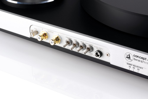 Clearaudio Concept Active Black Turntable, Concept MC Cartridge, & Satisfy Kardan Tonearm Combo 2