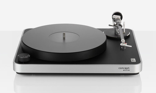 Clearaudio Concept Active Silver Turntable, Concept MC Cartridge, & Satisfy Kardan Tonearm Combo 1
