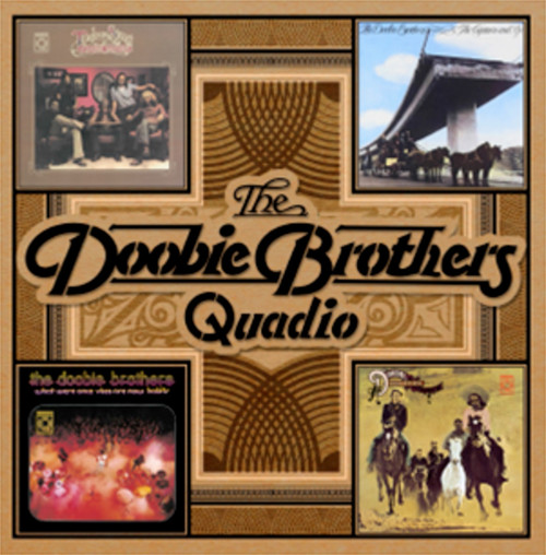 The Doobie Brothers The Doobie Brothers Quadio Box 4-Disc Blu-Ray Audio  Disc Box Set