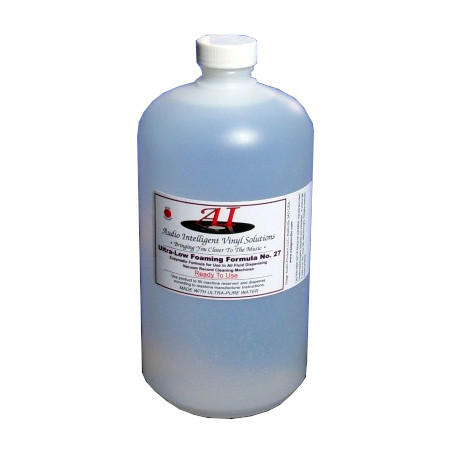 Audio Intelligent Vinyl Solutions Ultra-Low Foaming Formula No. 27 (32 Ounces, for Vacuum Record Cleaning Machines) 1