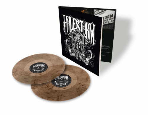 Halestorm Live In Philly 2010 2LP (Clear & Black Mixed Vinyl)