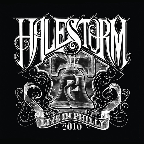 Halestorm Live In Philly 2010 2LP (Clear & Black Mixed Vinyl) 1