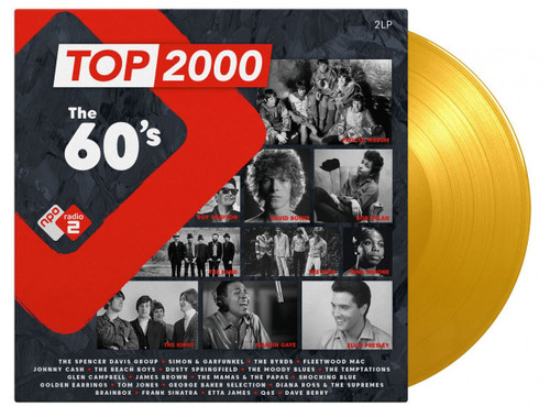 Top 2000 - The 60's Numbered Limited Edition 180g Import 2LP (Yellow Vinyl) 2