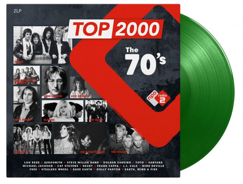 Top 2000 - The 70's Numbered Limited Edition 180g Import 2LP (Green Vinyl) 2