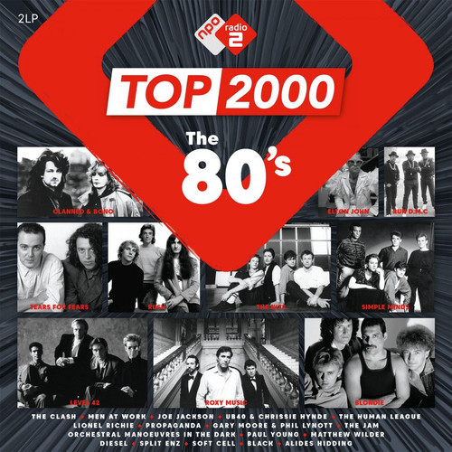 Top 2000 - The 80's Numbered Limited Edition 180g Import 2LP (Pink Vinyl) 1