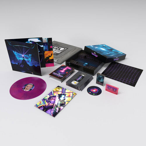 Muse Simulation Theory Film Deluxe Edition LP, Blu-Ray & Cassette Box Set (Pink/Blue Marbled Vinyl) 1