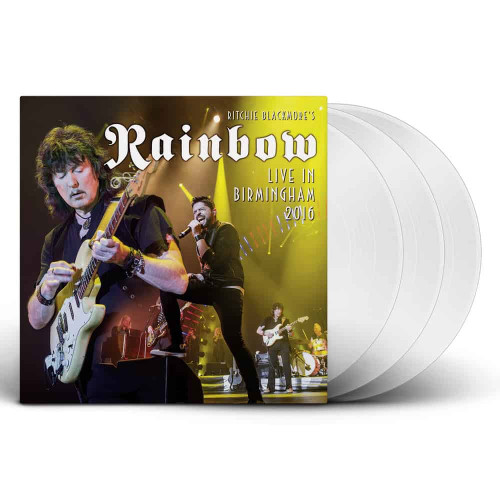 Ritchie Blackmore's Rainbow Live In Birmingham 2016 Numbered Limited Edition 180g 3LP (White Vinyl) 2