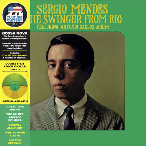 Sergio Mendes The Swinger From Rio LP (Split Green & Yellow Vinyl) 1