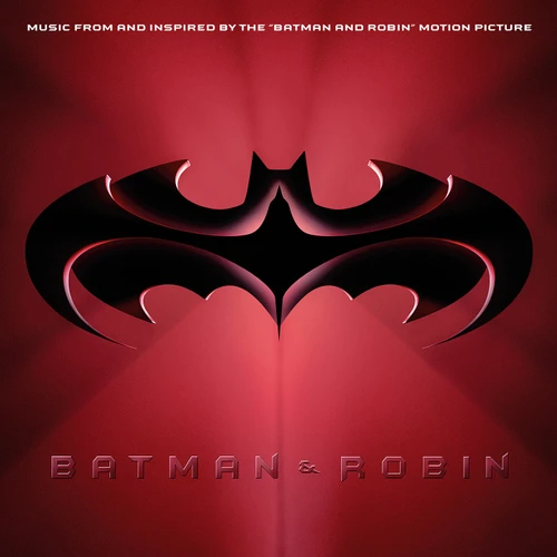 Batman & Robin Music From And Inspired By The "Batman And Robin" Motion Picture 2LP (Red & Blue Vinyl) 1