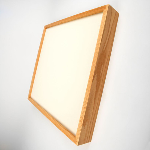 Stillpoints Aperture II Acoustic Panel (Light Oak Frame, Cream Fabric) 1