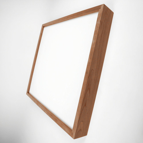 Stillpoints Aperture II Acoustic Panel (Walnut Frame, Cream Fabric) 1