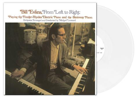 Bill Evans From Left To Right: Playing The Fender-Rhodes Electric Piano & The Steinway Piano LP (White Vinyl) 2