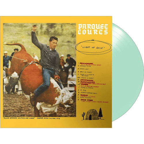 Parquet Courts Light Up Gold LP (Glow-In-The-Dark Vinyl) 1