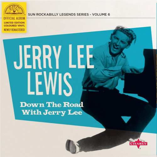 Jerry Lee Lewis Down The Road With Jerry Lee 10" Vinyl 1