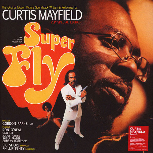 Curtis Mayfield Superfly Soundtrack 2LP