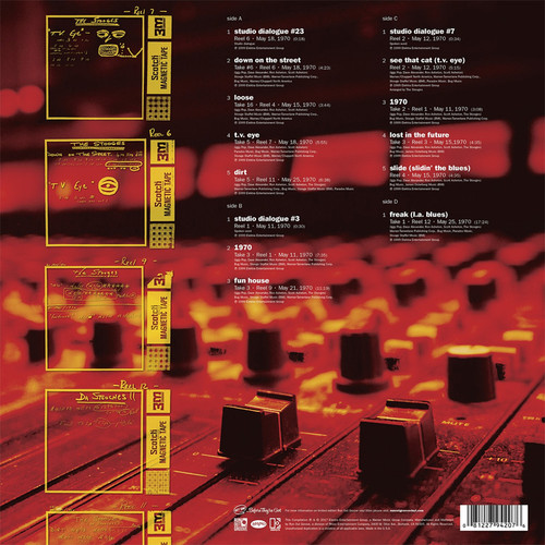 The Stooges Highlights From the Fun House Sessions Numbered Limited Edition 180g 2LP (Multi-Colored Swirl Vinyl) 2