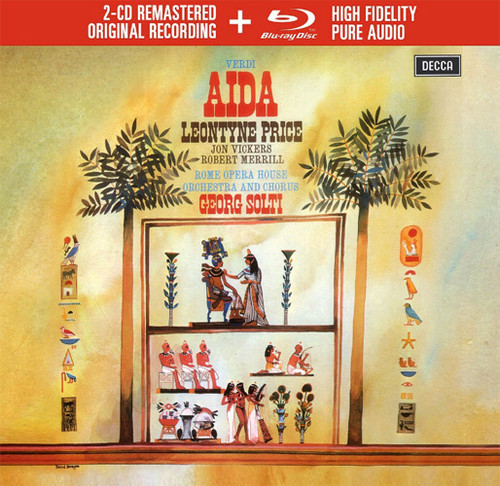 Leontyne Price Verdi Aida 2CD & Blu-Ray Pure Audio Disc 1