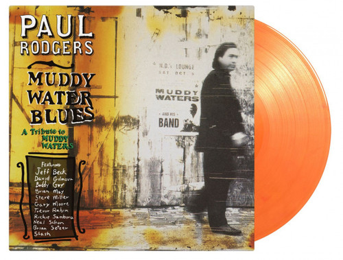 Paul Rodgers Muddy Water Blues: A Tribute To Muddy Waters Numbered Limited Edition 180g Import 2LP (Orange Vinyl) 2