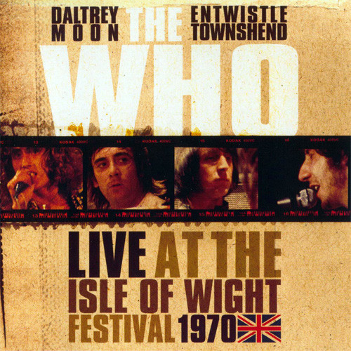 The Who Live at The Isle of Wight Festival 1970 3LP (Colored Vinyl) Scratch & Dent 1