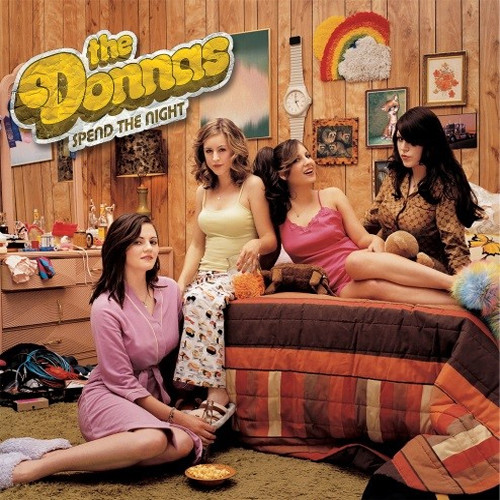 The Donnas Spend the Night Numbered Limited Edition 180g 2LP (Yellow Vinyl) Scratch & Dent 1
