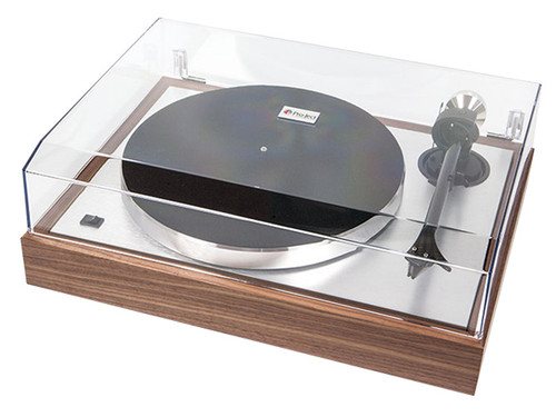Pro-Ject The Classic Turntable with Ortofon 2M Silver Cartridge (Demo, Walnut) 1