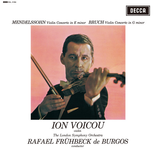 Ion Voicou Mendelssohn Violin Concerto In E Minor & Bruch Violin Concerto No. 1 In G Minor 180g Import LP 1