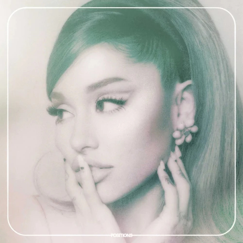 Ariana Grande Positions LP (Coke Bottle Clear Vinyl) 1