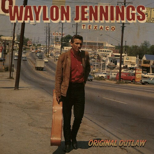Waylon Jennings Original Outlaw LP (Red, White & Blue Vinyl) 1