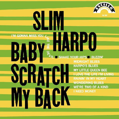 Slim Harpo Baby Scratch My Back LP (Mono) 1