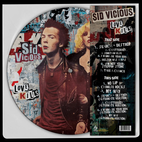 Sid Vicious Love Kills LP (Picture Disc) 1